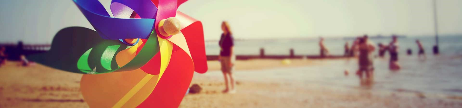 Pinwheel at the beach